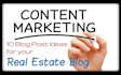 write 10 real estate blog post titles