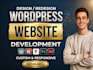 design a professional wordpress website for your  small business