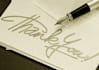 write three thank you notes