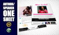 design one sheet, press kit, media kit, epk for speaker, author, coach