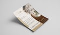 design corporate flyer, brochure or postcard design