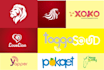 design 2 awesome logo including source file