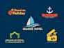 create a tourism and hospitality logo