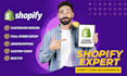 build shopify or big commerce website for you