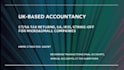 file uk tax returns, annual accts,ct600, sa, ir35, strikeoff