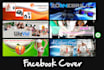 create a stylish facebook cover image