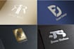 design clever initial letters, monogram logo