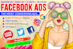design visually engaging facebook ads and social media post designs