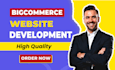 do custom design and development bigcommerce store for you