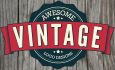 design awesome vintage retro logo