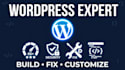 build and customize your wordpress website
