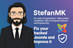 fix you hacked joomla and improve it