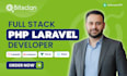 full stack PHP laravel developer for custom website, web app and CRM development
