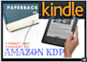 format and convert  to kindle ebook or print formatting 24hrs