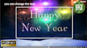 christmas and new year greeting video intro