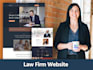 redesign attorney, lawyer, law firm website design