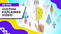 create a 2d animation explainer for apps, saas, or marketing