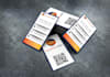 design a professional printable 2 sided business card