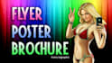 create flyer poster and brochure designs