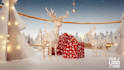 make a glittering happy new year video with your logo