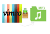transform any youtube or vimeo video in mp3 format