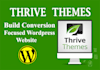 build website with thrive theme builder and thrive plugins