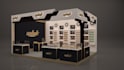 create 3d exhibition booth, stall and venue