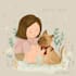 create a cute custom pet illustration in my style