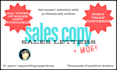 write high conversion sales copy or sales letters