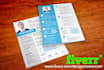 do clean attractive resume design CV design