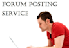 manually write 10 awesome forum posts for your forum