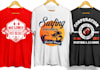 create custom typography t shirt design