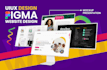 do figma website design, saas website, and ui ux design