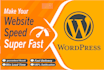 speed up wordpress website and boost up google pagespeed insights loading time