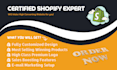 setup shopify dropshipping store or shopify website design