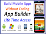 make you a Mobile App Developer without coding Android, iOS