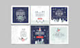 do christmas greeting cards, invitations and party flyers