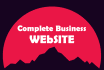 design Complete Static Business Website
