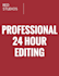 edit Any Audio in 24 Hours