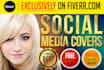 create amazing social media cover and post