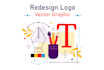 logo creation, recreate, redesign, modify, vectorize