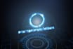 create a tech glowing loading HD opener video intro with logo