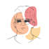 create your portrait in minimalist style