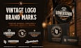 design a premium vintage logo and heritage badge