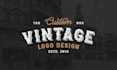 design a premium vintage logo and heritage badge