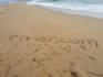 write your message on the beach