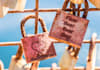 write your love words on this love lock