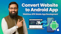 convert website to android app webview apk mobile app development