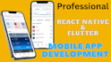 build a react native app for android and ios