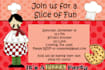 send you a Pizza Theme Kids Cooking Party Invitation